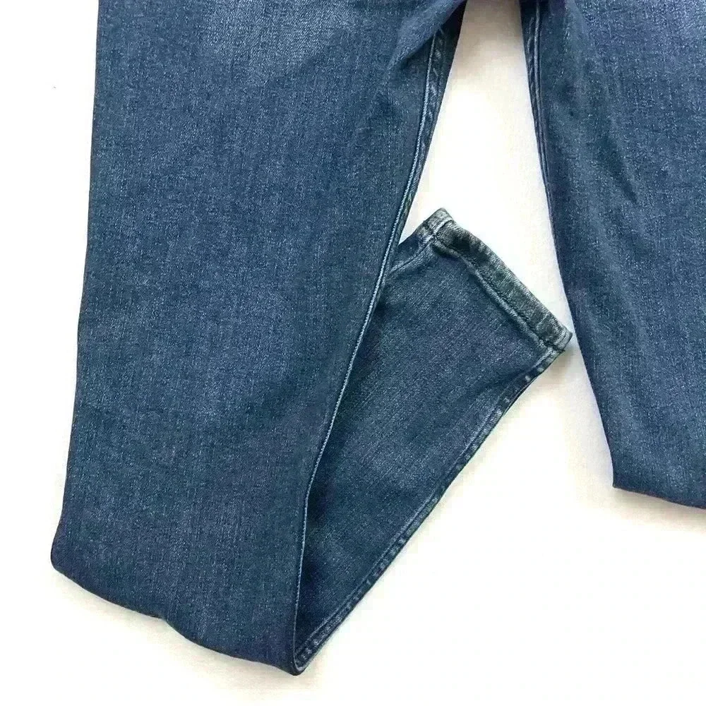 Free‎ People Button Fly Sabrina Distressed High Waist Skinny Jeans Size 28